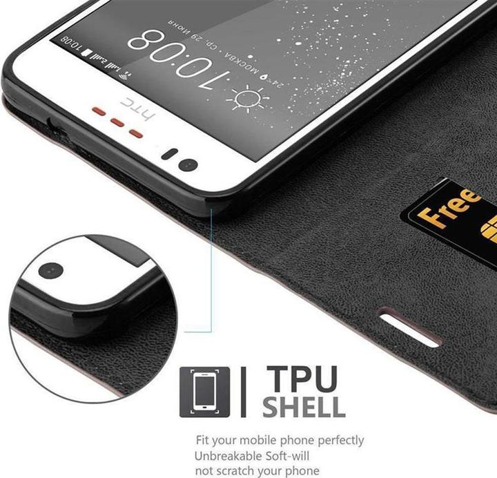 Image du produit Cadorabo Book Couverture magnétique invisible (HTC Desire 10 Style de vie, HTC Desire 825)