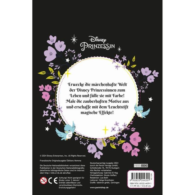 Actual product image Panini Disney Princess: My great colouring magic