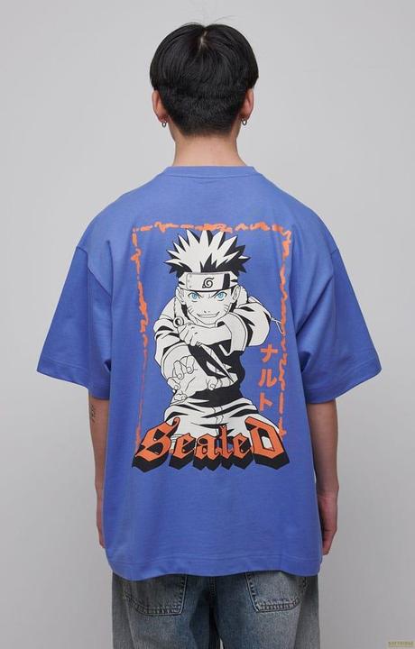 Produktbild Naruto Shippuden T-Shirt Graphic Blue (S) (S)