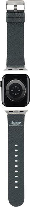 Produktbild Hello Kitty Pasek HKAWMPGKHK Apple Watch 38/40/41mm czarny/black strap Kitty Head (Eco-friendly Leather)