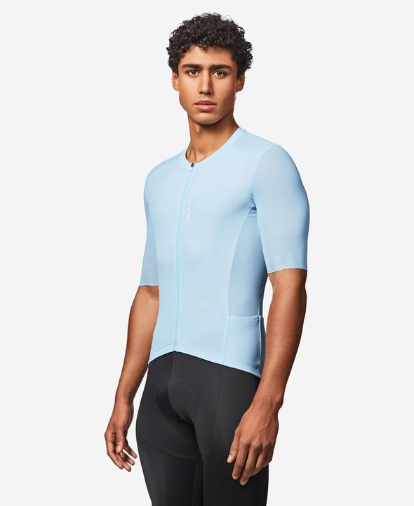 Van rysel Radtrikot Rennrad kurzarm Sommer Racer 2 Unisex Hellblau