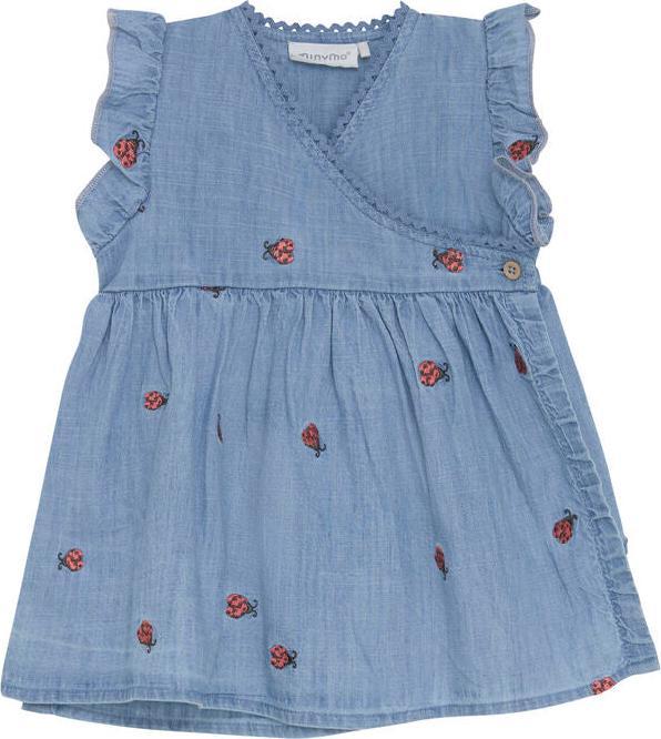 Minymo Babygirl kurzärmeliges Wickelkleid