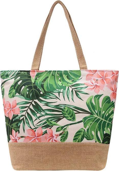 Only-Bags.Store Handtasche Tote Casual Blume Drucken Leinwand Graffiti