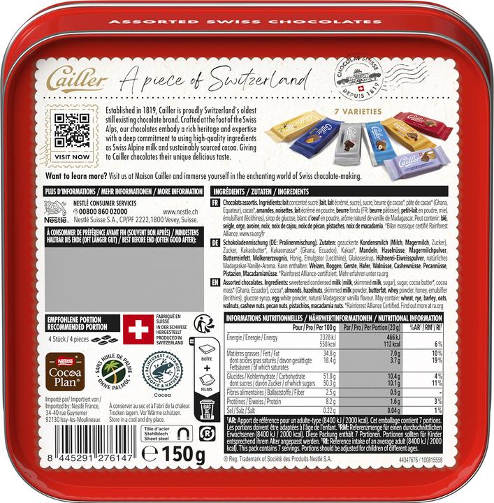 Image du produit Cailler Napolitains (292 g)