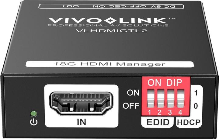 Actual product image Vivolink 18G HDMI EDID Manager