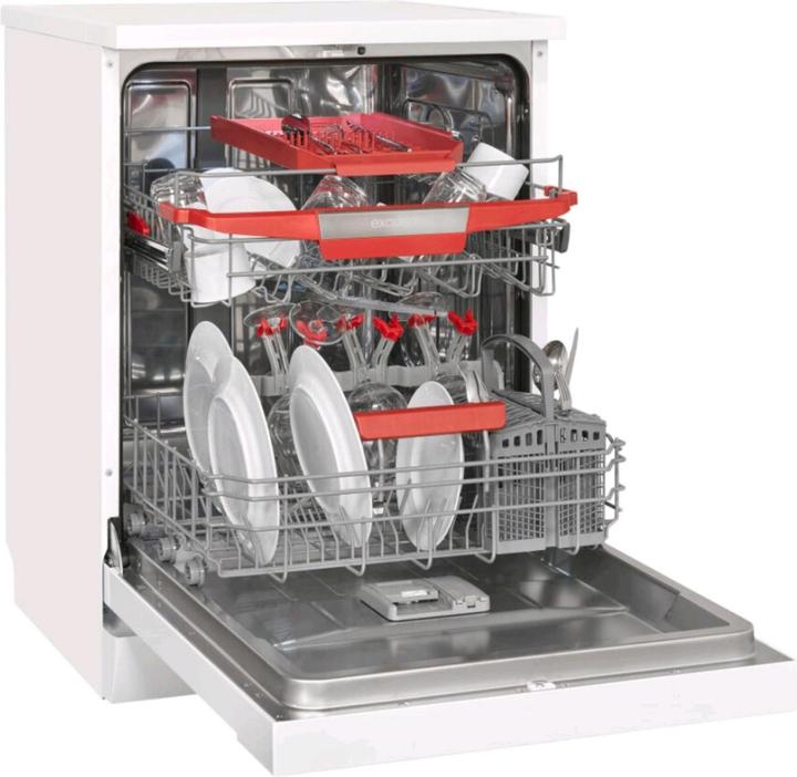 Produktbild Exquisit GSP9614030B weiss Standgeschirrspüler 60 cmB