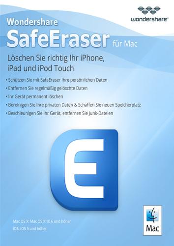 Actual product image Wondershare SafeEraser (1 User, unlimited)
