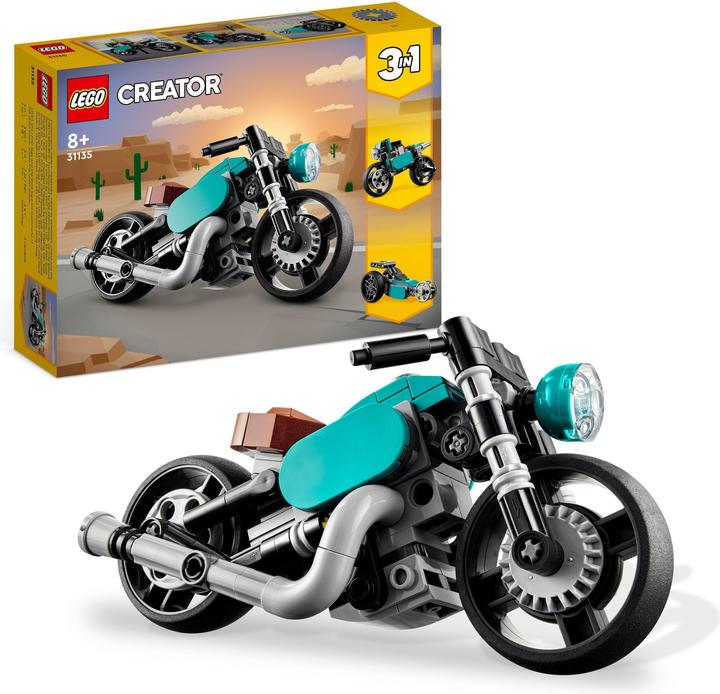 Produktbild LEGO Oldtimer Motorrad (31135, LEGO Creator 3-in-1)