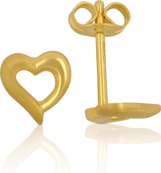 Muau Herz (750/18K Gelbgold)