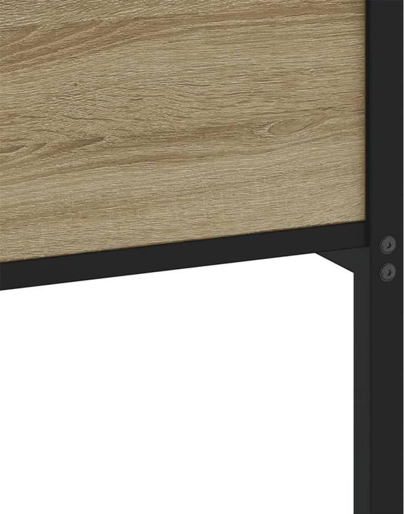 Produktbild VidaXL Bettgestell Bett Einzelbett ohne Matratze 90x190 cm Holzwerkstoff (90 x 190 cm)