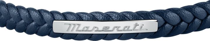 Image du produit Maserati Armband (23 cm, Acier inoxydable, Cuir, Recyclé)