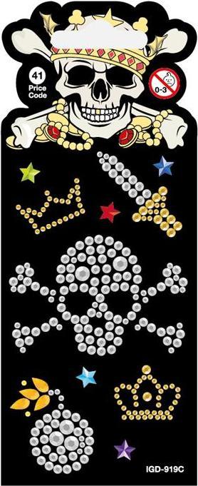 Image du produit Card Group Stickers Crâne noir