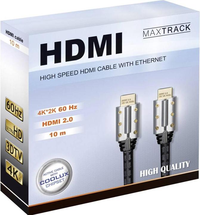 Produktbild Maxtrack HDMI (Typ A) — HDMI (Typ A) (10 m, HDMI)