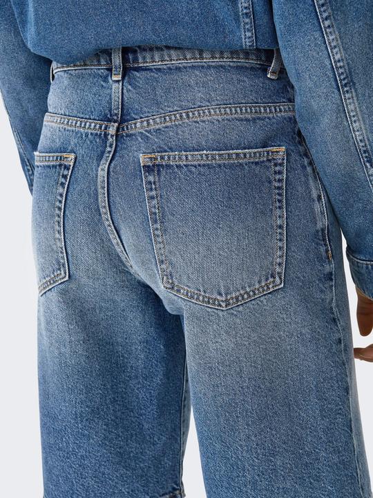 Produktbild Only Onlmate Reg Baggy Long Shorts Dnm Noos (M)