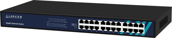 Actual product image Lanview Unmanaged 24-Port Full
