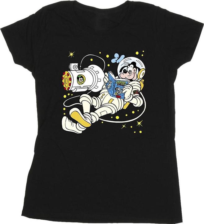 Immagine prodotto Disney Goofy Reading In Space Maglietta Donna (XL)