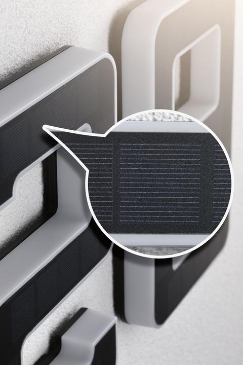 Image du produit Paulmann Numéro de maison solaire (20 lm, IP44)