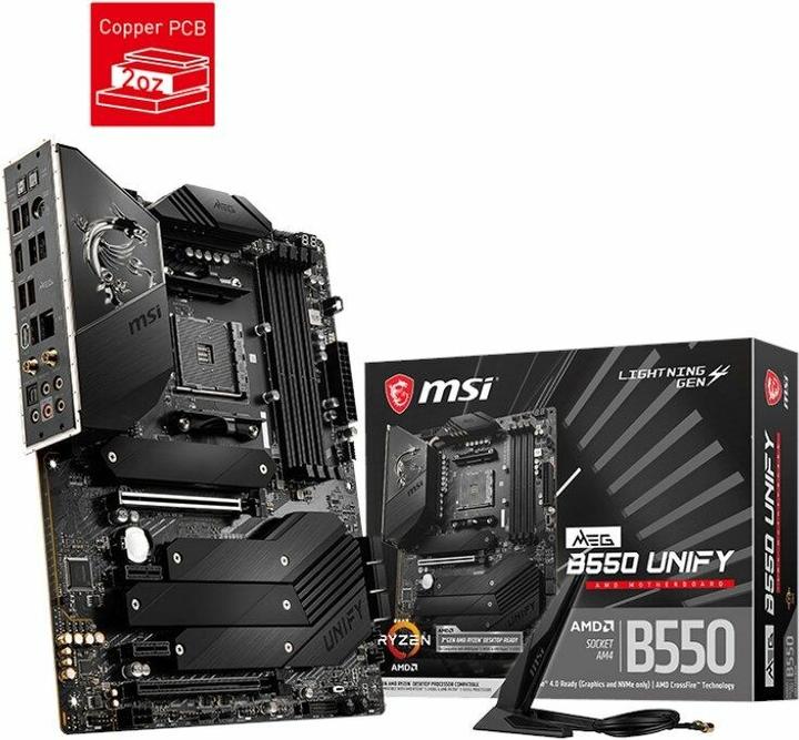 Actual product image MSI A520M Pro (AM4, AMD A520, mATX)