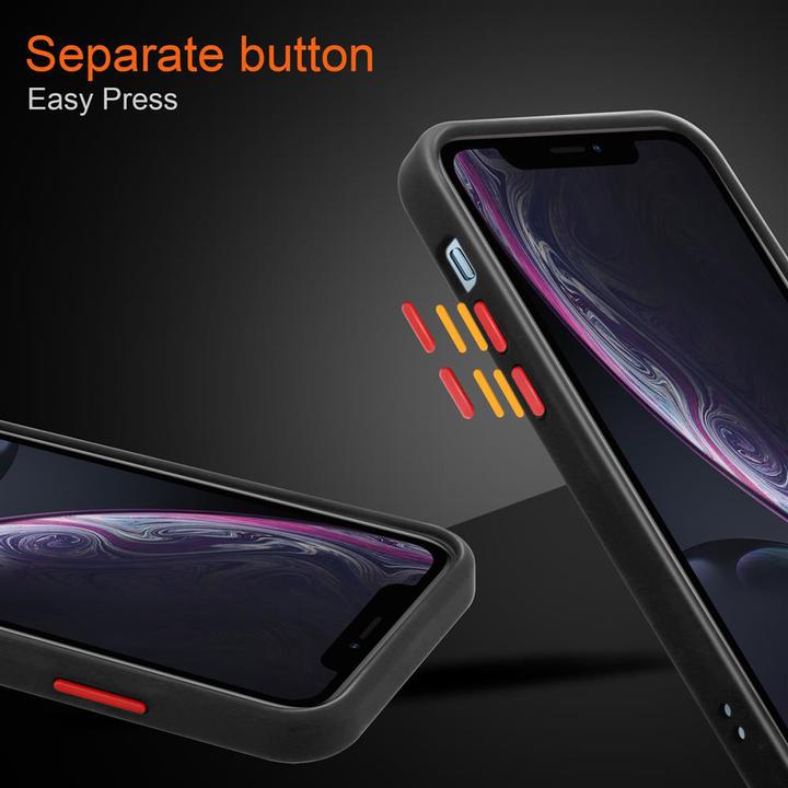 Actual product image Cadorabo Hybrid Matt Cover (Apple iPhone XR)
