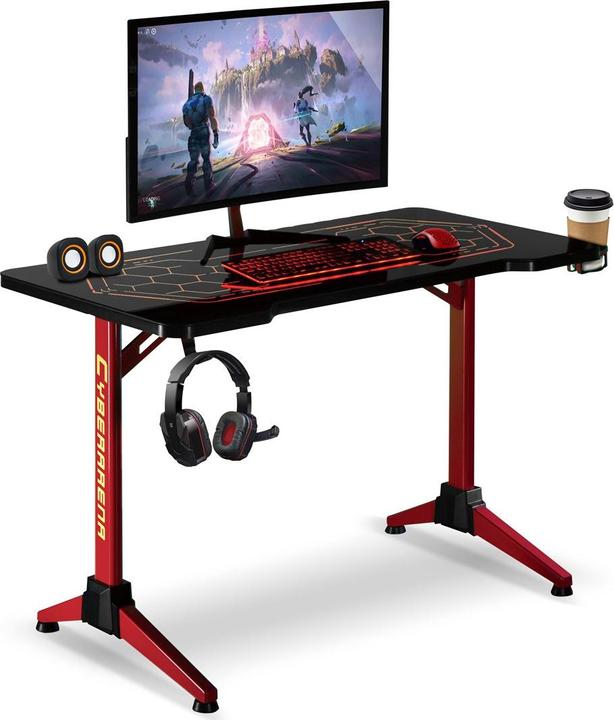 Actual product image NanoRS RGB Led game table, black, large, max. 100 kg, height 760 mm, RS163