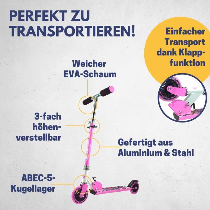 Actual product image Best Sporting BEST®SPORTING Scooter pink