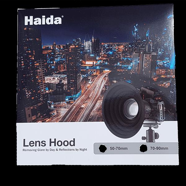 Produktbild Haida Universelle, entspiegelte, faltbare Silikon-Streulichtblende 50-70mm
