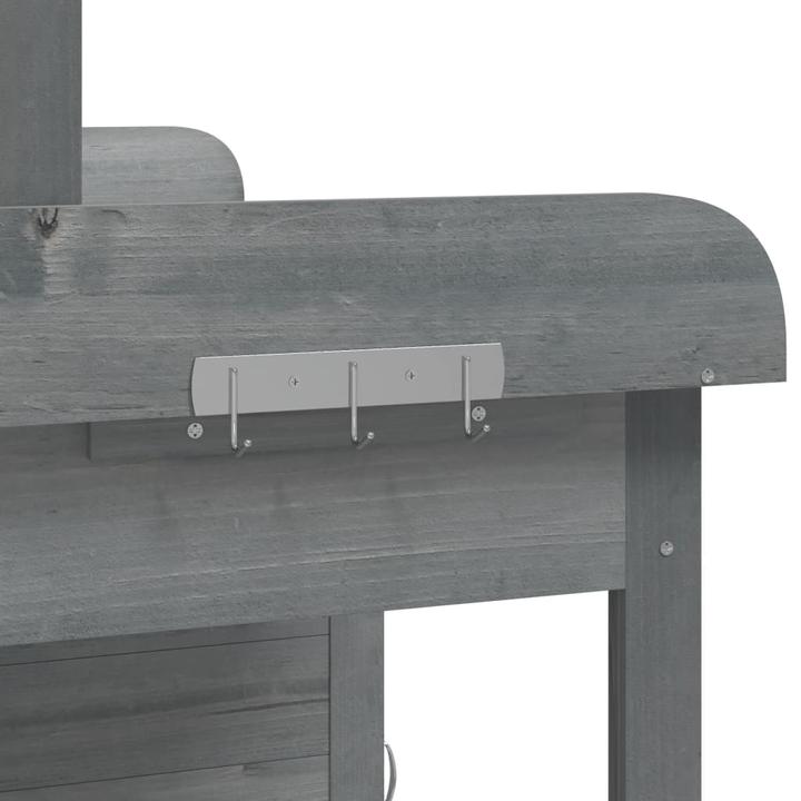 Image du produit VidaXL Table à plantes avec armoire