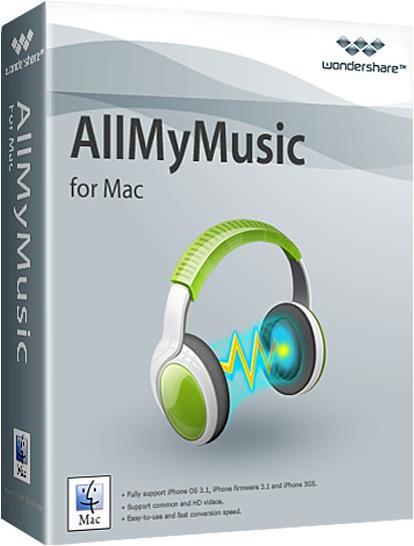 Produktbild Wondershare AllMyMusic (1 User, unbegrenzt)