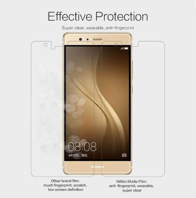 Actual product image Nillkin Matte Series (1 Piece, Huawei P9)