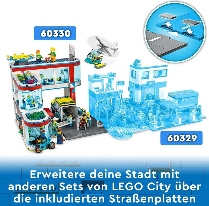 Immagine prodotto LEGO Ospedale (60330, LEGO City)