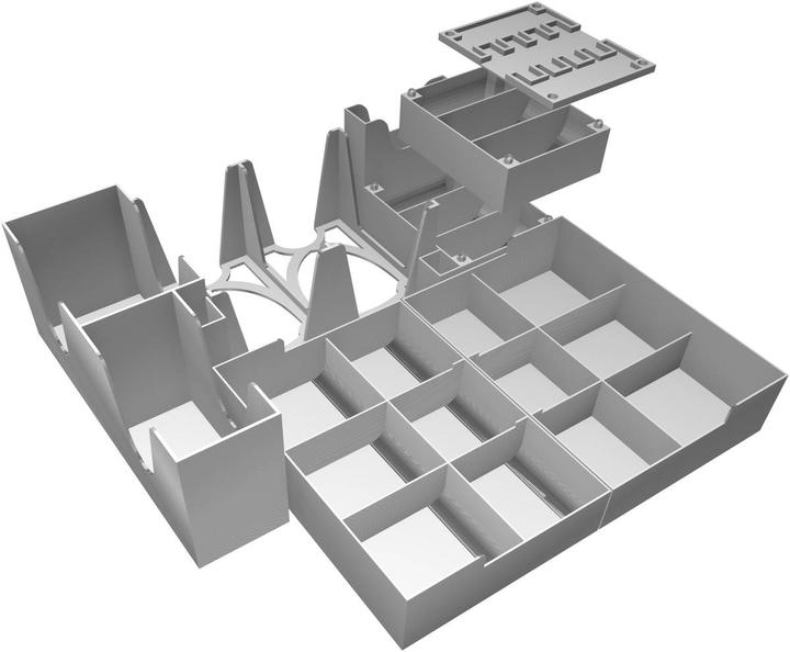 Image du produit Feldherr ORG071 - Organiseur pour Spirit Island : La Terre déchiquetée - Boîte de jeu de société (Matières plastiques)