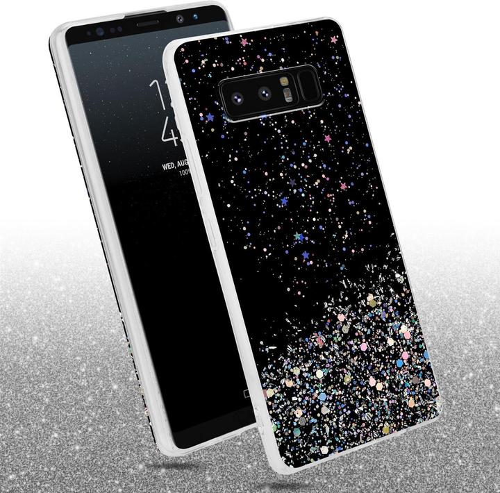Image du produit Cadorabo Couverture TPU paillettes scintillantes (Samsung Galaxy Note 8)