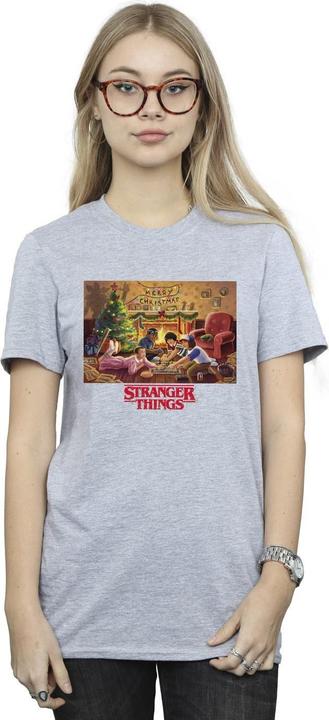 Produktbild Netflix Stranger Things Christmas Gathering TShirt (3XL)