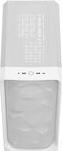 Produktbild Fractal Meshify 3 Clear Tint White (E-ATX, ATX, mATX, Mini-ITX)