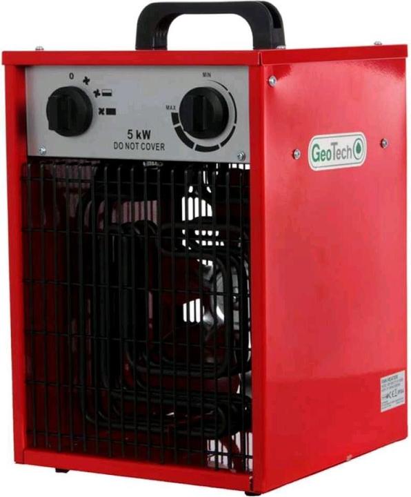 Image du produit GeoTech Chauffage électrique avec ventilateur5kW (5000 W)
