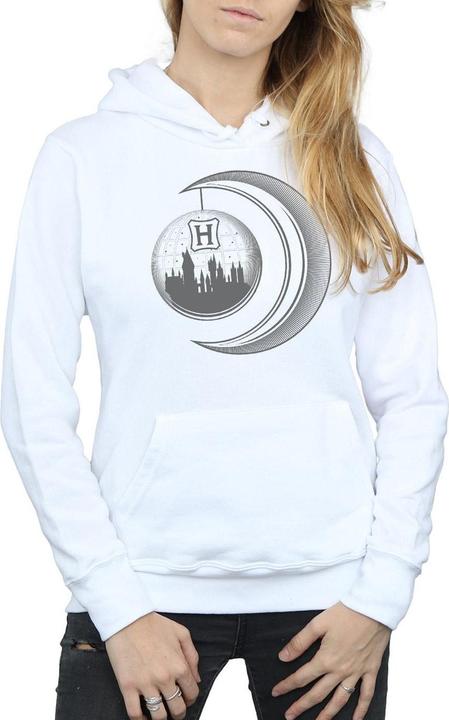 Actual product image Womens/Ladies Hogwarts Moon Hoodie (M)