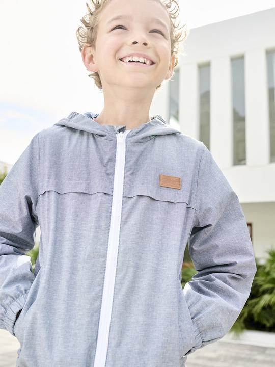 Produktbild Vertbaudet Jungen Jacke aus Chambray mit Kapuze (122)