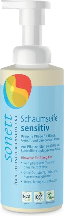 Produktbild Sonett Schaumseife Sensitiv (Flüssigseife, 200 ml)