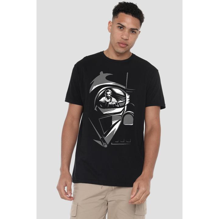 Actual product image Star Wars Mens Obi Wan Kenobi Vader Eye T-Shirt (XL)