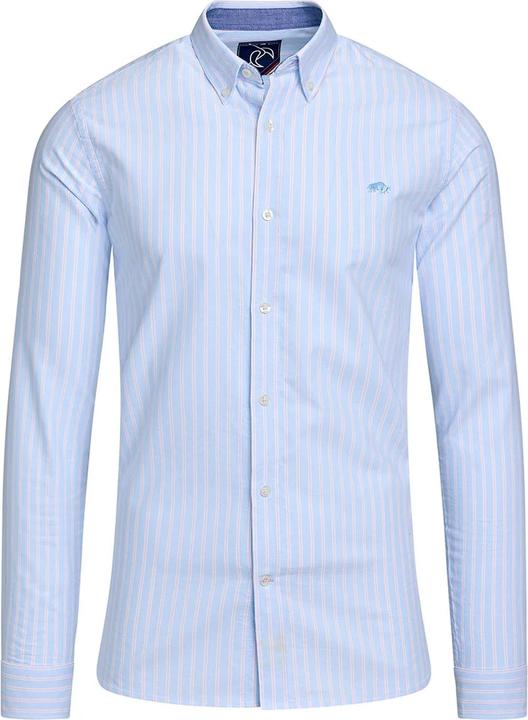 Immagine prodotto Raging Bull Camicia Strisce Manica Lunga Uomo (5XL)