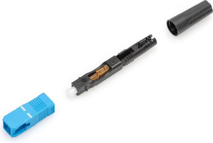 Image du produit Digitus Fiche de terrain fibre optique SC/UPC 10pcs Fast Connector (0.06 m)