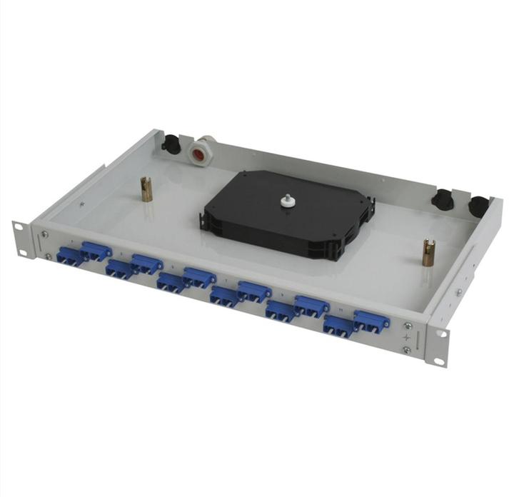 Produktbild Telegärtner 19inch fiber optic housing 1U 12x SC duplex