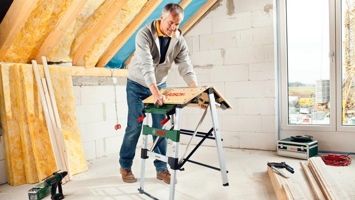 Image du produit Bosch Home & Garden Table de travail PWB 600 (68 cm, 68 cm)
