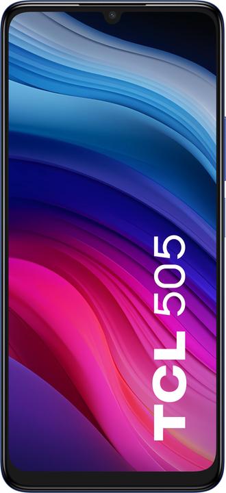 Produktbild TCL 505 6Gb 256Gb 6,75" Dual Sim (256 GB, Ocean Blue, 6.75", 50 Mpx, 4G)