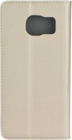Actual product image No Name Case Smart Magnet book Motorola MOTO G53 5G złoty/gold (Motorola Moto G53)
