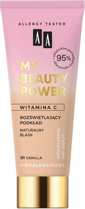 Oceanic Aa - My Beauty Power Illuminating Foundation with V (01 Vanille)