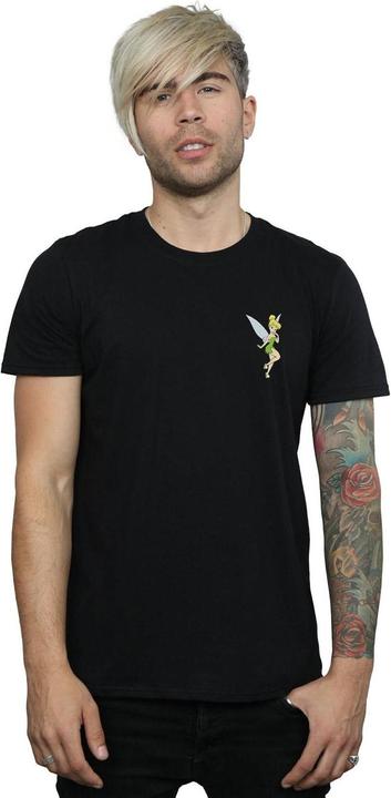 Actual product image Disney Mens Tinkerbell Chest T-Shirt (XXL)