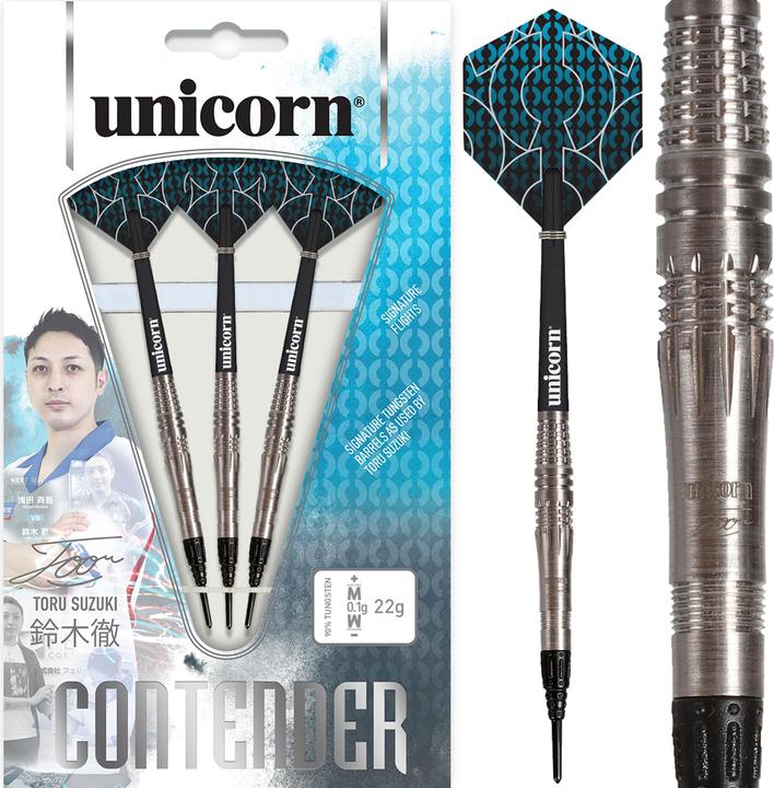 Immagine prodotto Unicorn Freccette morbide Contender Toru Suzuki Fase 2 (22 g)