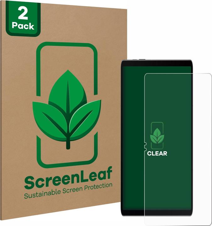 Immagine prodotto ScreenLeaf Pellicola protettiva sostenibile Pellicola protettiva dello schermo chiara trasparente (2 Pezzo/i, Galaxy Tab S9 FE)