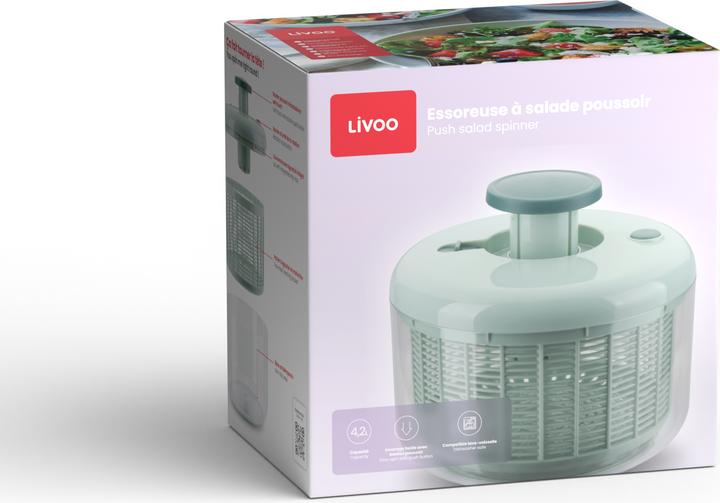 Produktbild Livoo Salatschleuder Pusher 4,2 L